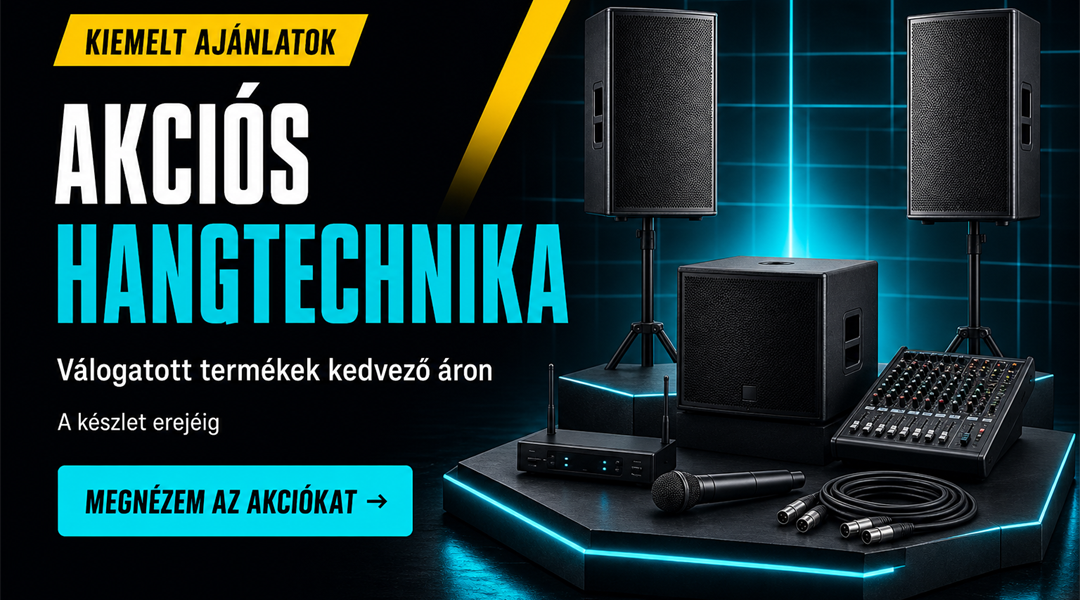 Hangtechnikai webáruház