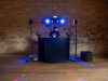 OMNITRONIC Curved Mobile Event Stand – Mobil rendezvény és DJ pult
