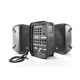   JBL EON208P hordozható, 300W-os PA hangrendszer keverőpulttal és Bluetooth kapcsolattal