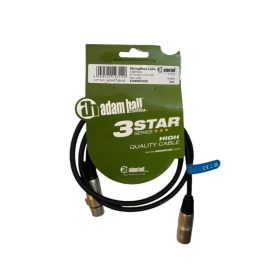 Adam Hall 3 STAR MMF 0100 mikrofonkábel - XLR kábel (1 m) 