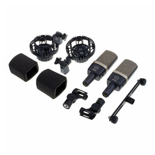 AKG C314 Stereo – Kondenzátor mikrofon szett (2 db)