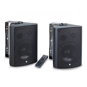   HELVIA REDY-630BK-SET - 2-utas fali Aktív+Passzív hangfalszett - Fekete