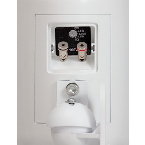 HELVIA LIVEO-420 PWH – 4" Kültéri / Beltéri Fali Hangszóró Pár (IP65, 100V / 8 Ohm, Fehér)