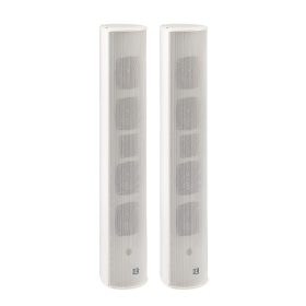   HELVIA HCMS-60 WPW - 60 W vízálló oszlopos hangszórópár fehér