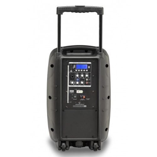 Soundsation GO-SOUND 10AIR -  akkumulátoros PA rendszer MP3, BT VHF mikrofonnal és Go-Sound Air applikációs vezérléssel