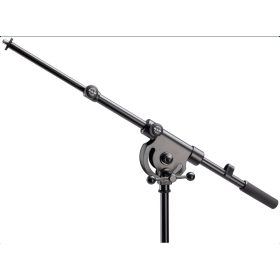   König & Meyer 21150 XL mikrofon gémkar – kétrészes, forgócsuklós, fekete