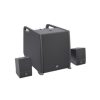 LD Systems CURV 500 AVS hordozható array rendszer, hangfalkábelekkel, fekete