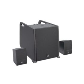   LD Systems CURV 500 AVS hordozható array rendszer, hangfalkábelekkel, fekete