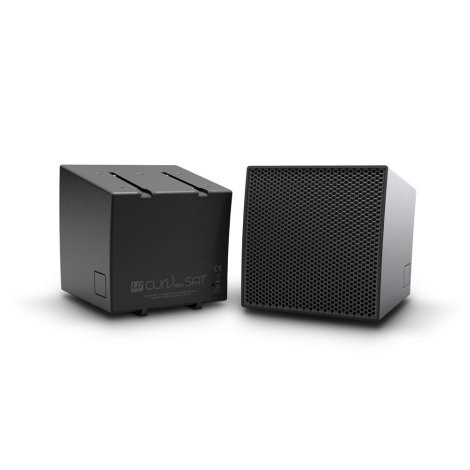 LD Systems CURV 500 AVS hordozható array rendszer, hangfalkábelekkel, fekete