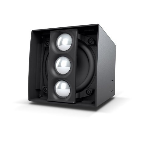 LD Systems CURV 500 AVS hordozható array rendszer, hangfalkábelekkel, fekete