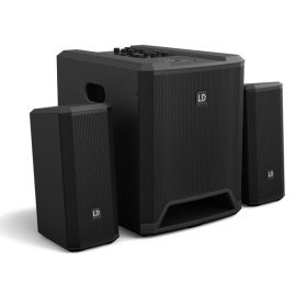   LD Systems DAVE 10 G4X kompakt 10"-os aktív 2.1-es PA rendszer