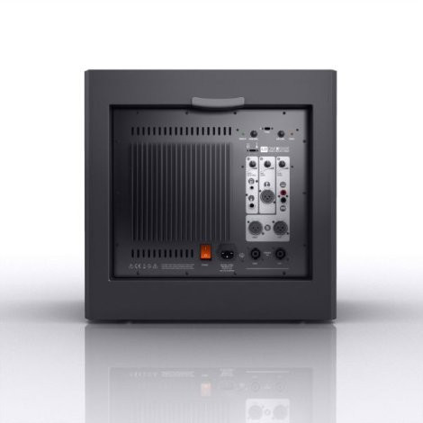 LD Systems DAVE 8 ROADIE hordozható 8”-os aktív multimédia rendszer 3-csatornás keverővel