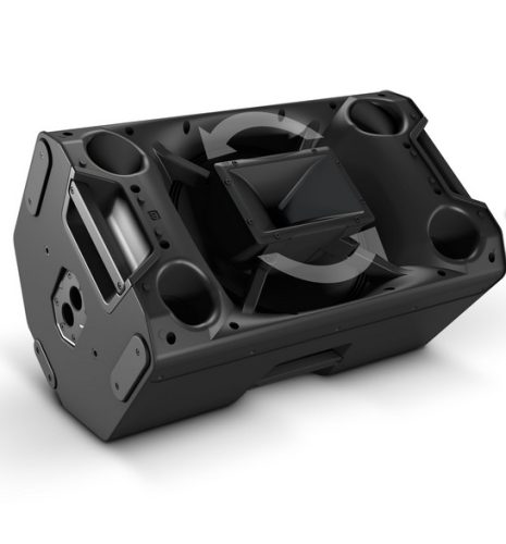 LD Systems ICOA 15 A – 15" Aktív Koaxiális PA Hangfal, 1000W Peak Teljesítmény, Fekete