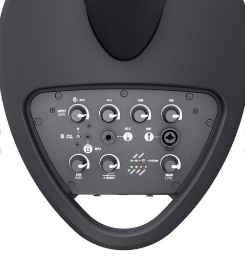 LD Systems MAUI 5 GO 100 – Hordozható Akkumulátoros PA Rendszer Beépített Keverővel és Bluetooth-szal