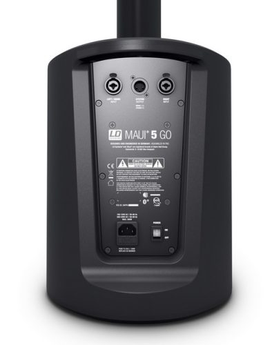 LD Systems MAUI 5 GO – Hordozható Akkumulátoros PA Rendszer Beépített Keverővel és Bluetooth-szal