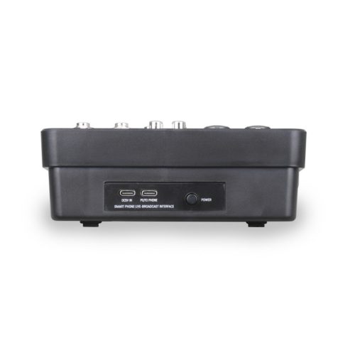 Soundsation MIOSTREAM4 – 4 csatornás keverő USB hangkártyával, Bluetooth és OTG funkcióval