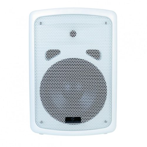 Soundsation SPWM-08P - -WH 80W kétutas passzív hangfal 8″ mélyhangszóróval és falitartóval (fehér kivitel)