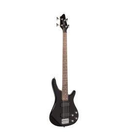   SOUNDSATION GUNBARREL-4 BK - Elektromos basszusgitár hídra és nyakra szerelt pickuppel