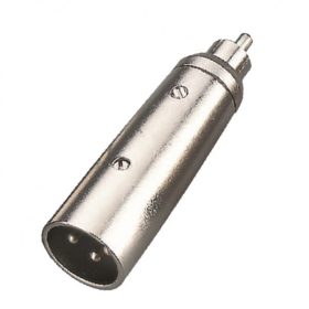 Soundsation SADA011-1 – XLR papa–RCA papa adapter