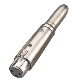 Soundsation SADA04-1 – XLR papa–6,3 mm jack mama adapter