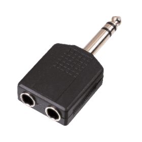  Soundsation SADA040-1 – 6,3 mm sztereó jack apa–2×6,3 mm anya adapter