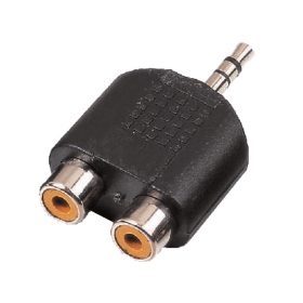   Soundsation SADA044-1 – 2×RCA anya–3,5 mm sztereó jack apa adapter
