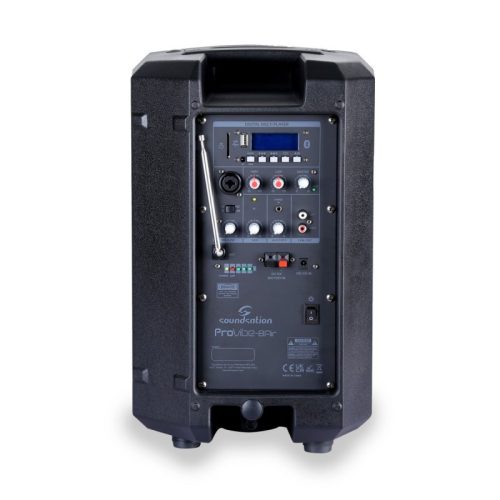 SOUNDSATION PROVIBE 8AIR – Hordozható akkumulátoros 8"-os Bluetooth PA hangfal mobilalkalmazással (250W)