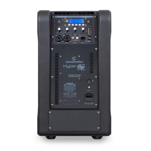 Soundsation HYPERUP 8A Bluetooth-oszlop DSP-vel | 300 W hordozható hangrendszer