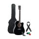 Soundsation AC-GP-44CEBK - Acoustic guitar pack – Black